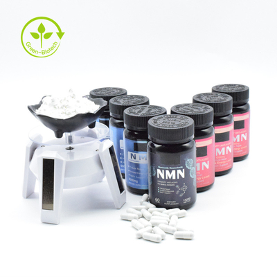 منتج الجمال Pure NMN Nicotinamide Mononucleotide Capsules 500 Mg لمكافحة الشيخوخة