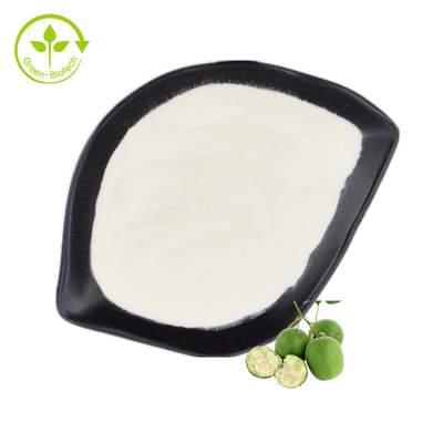 مستخلص فاكهة الراهب النقية 100٪ Luo Han Guo Extract Powder Mogroside V25٪