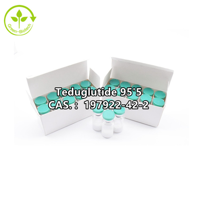 Teduglutide CAS 197922-42-2 95٪ Teduglutide C164H252N44O55S