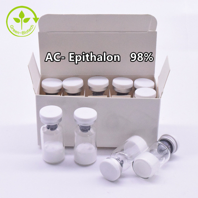 عالية النقاء AC- Epithalon 98٪ مسحوق أبيض قابلية جيدة للذوبان في الماء