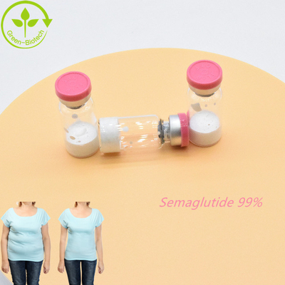 أرخص سعر طاهرة بيضاء  Semaglutide Acetate ملح مسحوق 98%