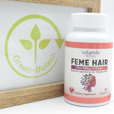 Feme Capsule مكملات فيتامين البيوتين ODM 60 كبسولة