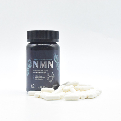 1000mg 1500mg كبسولة NMN الملحق الخاص تسمية كوشير GMP