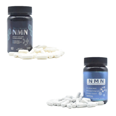 مركب طبيعي NMN 500 مجم كبسولات ملحق OEM ODM الخاص
