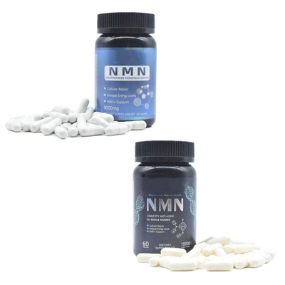 مركب طبيعي NMN 500 مجم كبسولات ملحق OEM ODM الخاص