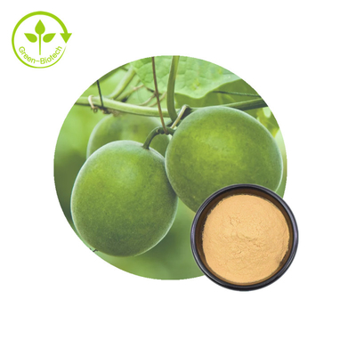 مستخلص فاكهة الراهب النقية 100٪ Luo Han Guo Extract Powder Mogroside V25٪