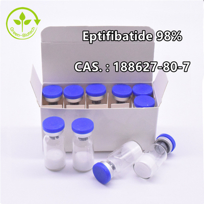 Cas 188627-80-7 98٪ مسحوق إبتيفيباتيد 10 ملغ / زجاجة 1 جم / زجاجة 10 زجاجات / صندوق