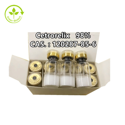 عبوات زجاجة سيلين 10 مجم / زجاجة Cetrorelix 98٪ مسحوق كاس 120287-85-6