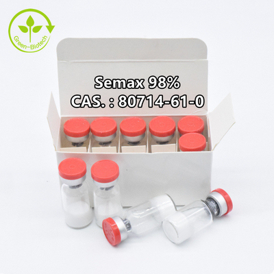 كاس 80714-61-0 98٪ مسحوق سيماكس L-Methionyl-L-Α-Glutamyl Histidyl-L-Phenylalanyl-L-Prolyl Glycyl-L- Proline