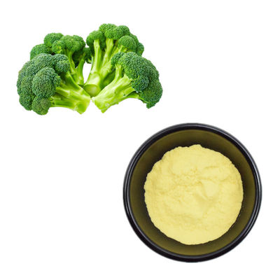 مسحوق مستخلصات بذور البروكلي النباتية Sulforaphane Glucosinolate 1٪ 13٪ 20٪ 28٪