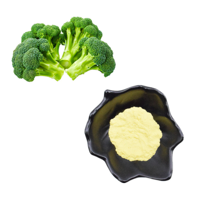الرعاية الصحية بذور البروكلي مسحوق مستخلصات نباتية Sulforaphane Glucosinolate 1٪ 13٪ 20٪ 28٪