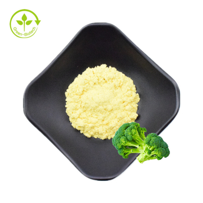 الرعاية الصحية بذور البروكلي مسحوق مستخلصات نباتية Sulforaphane Glucosinolate 1٪ 13٪ 20٪ 28٪