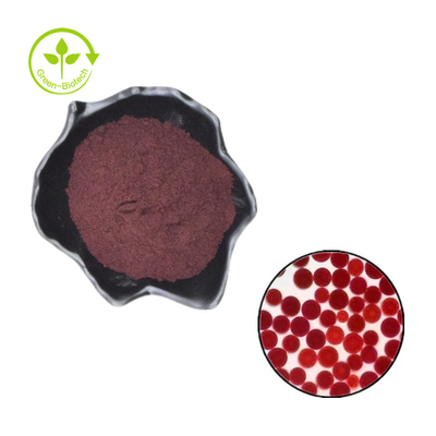 CAS 472-61-7 مسحوق أستازانتين نقي السائبة 2٪ 5٪ 10٪ مستخلص أستازانتين Haematococcus Pluvialis