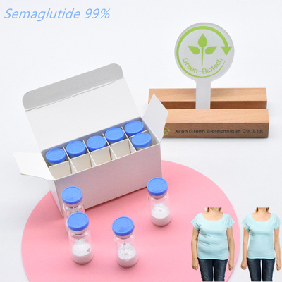 CAS 910463-68-2 الببتيدات لفقدان الوزن  Semaglutide 5mg 10mg