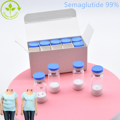نظافة عالية الجودة 98%  Semaglutide غلب-1 الببتيد مسحوق
