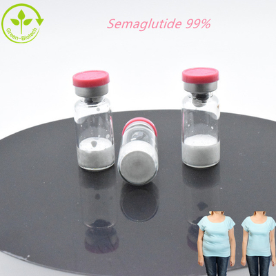 شحن سريع مسحوق الببتيد GLP-1 بيضاء نقية  Semaglutide