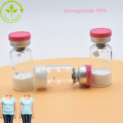 أدنى سعر نظافة عالية 98% بيضاء  Semaglutide 5mg 10mg