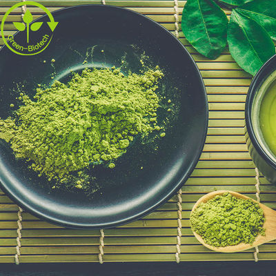 مسحوق مطحونة نقية مسحوق الشاي الأخضر من أجل الفوائد الصحية