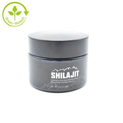 إمداد النبات الطبيعي يستخرج الذهب الصف 100٪ pure Shilajit resin Fulvic acid