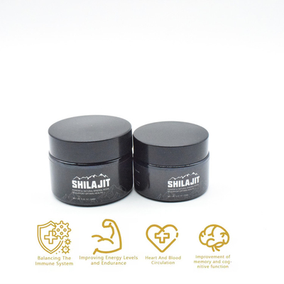 إمداد النبات الطبيعي يستخرج الذهب الصف 100٪ pure Shilajit resin Fulvic acid