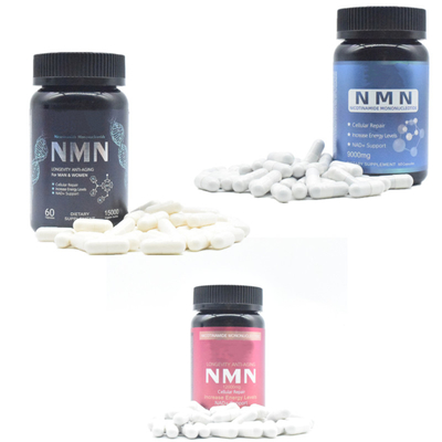Longevity 600mg Pure Nmn الملحق كبسولة زيادة الطاقة