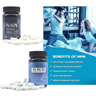Longevity 600mg Pure Nmn الملحق كبسولة زيادة الطاقة