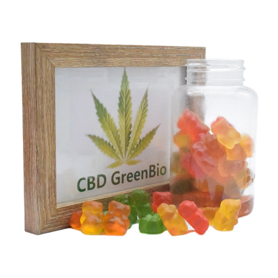 مستخلص القنب GMP CBD Bear غائر Mood يحسن فيتامين E فيتامين ب