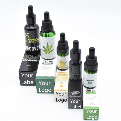 OEM ODM واسع الطيف زيت CBD خالي من THC للعناية الصحية 500 مجم 1000 مجم