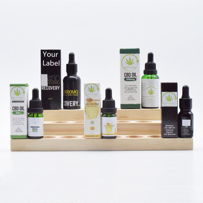 زيت صبغة OEM ODM CBD 500 مجم 1000 مجم 5٪ -30٪ يخفف الألم