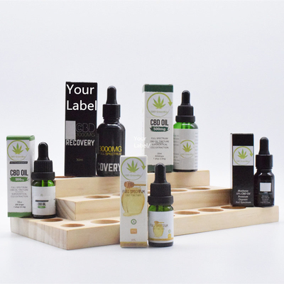 زيت صبغة OEM ODM CBD 500 مجم 1000 مجم 5٪ -30٪ يخفف الألم