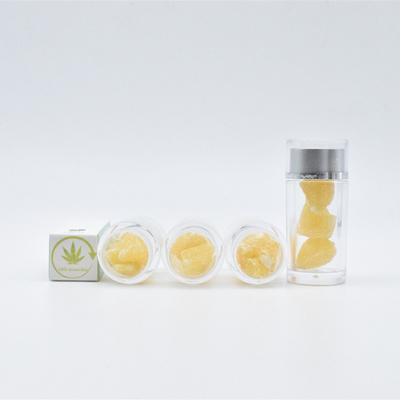 نباتات القنب المستخلصة من CBD عزل شمع 80٪ 95٪ للتدخين