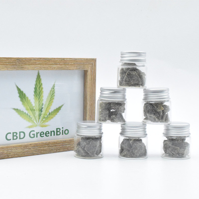 Smoke Dab CBD الشمع تنهار 10 جرام لكل زجاجة خالية من THC عالية التوافر الحيوي