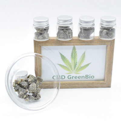 Smoke Dab CBD الشمع تنهار 10 جرام لكل زجاجة خالية من THC عالية التوافر الحيوي