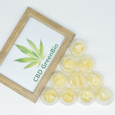 استخلاص زهرة القنب شمع CBD النقي 95 ٪ لاختبار HPLC