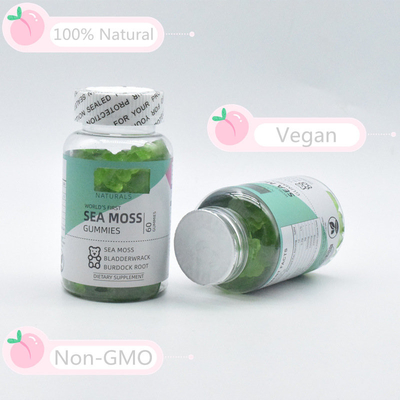 60 قرص علكة Sea Moss Plus Bladderwrack 1000mg علكة جذر الأرقطيون