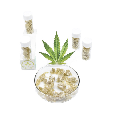 زجاجة من الزجاج النقي Cbd تنهار Organic  الشمع للحد من الإجهاد