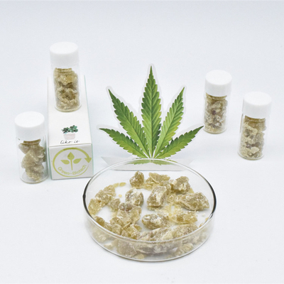 زجاجة من الزجاج النقي Cbd تنهار Organic  الشمع للحد من الإجهاد