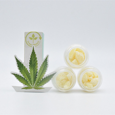 عالية النقاء CBD الشمع تنهار CBD المواد الخام لتخفيف الآلام
