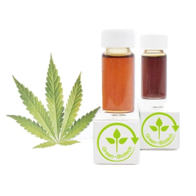 80 ٪ القلق المقطر زيت CBD 10g 50g اختبار HPLC منخفض THC للمغذيات